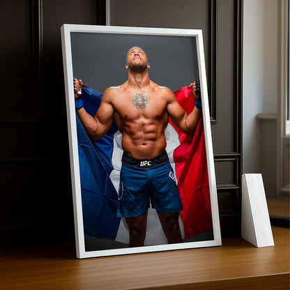 Cadre photo UFC - Ciryl Gane France