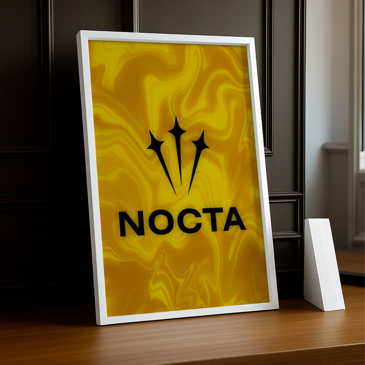 Cadre photo Nocta jaune