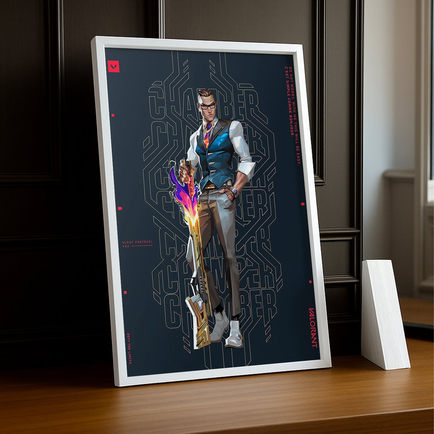 Cadre Photo Valorant - Chamber