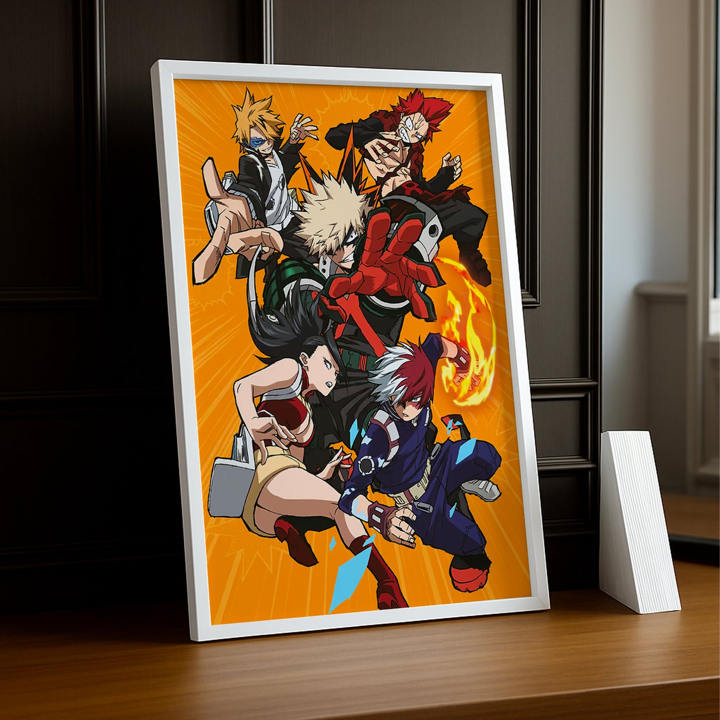 Cadre Photo My Hero Academia - Red Team