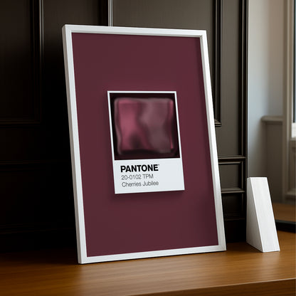 Cadre Photo Pantone Étiquette - Cherries Jubilee