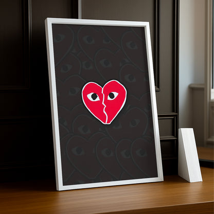 Cadre photo Comme des garçons