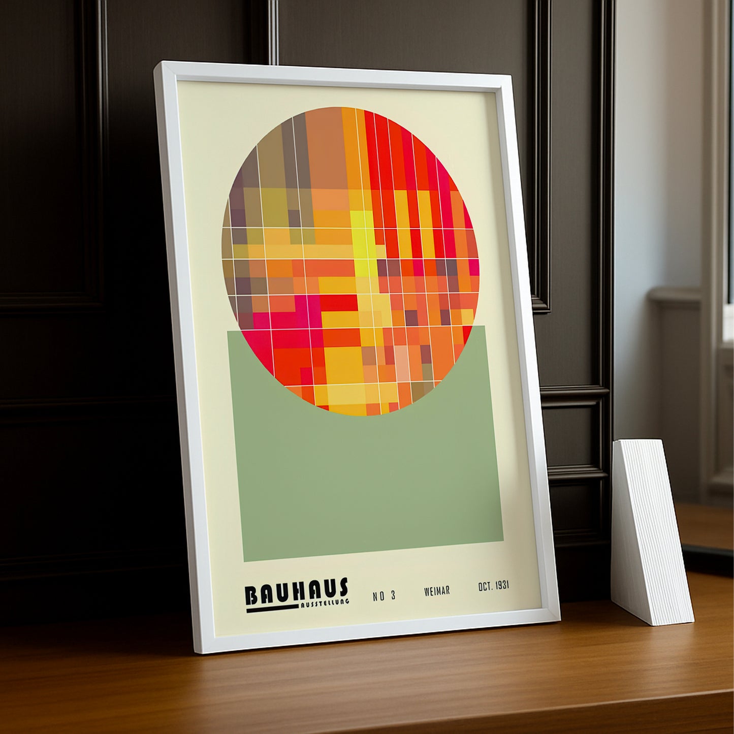 Cadre photo Bauhaus Oct 1921