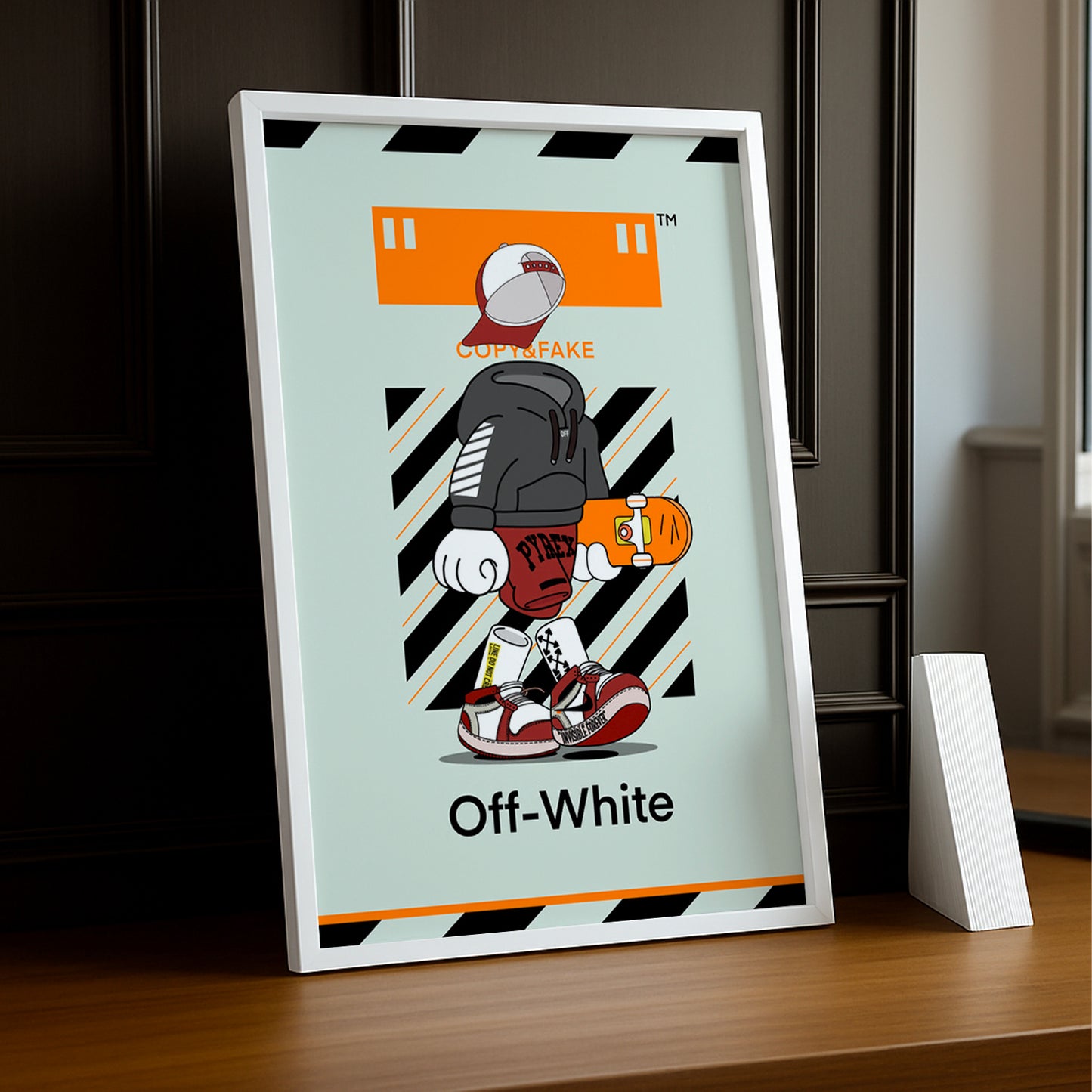 Cadre photo Off-White copyfxke