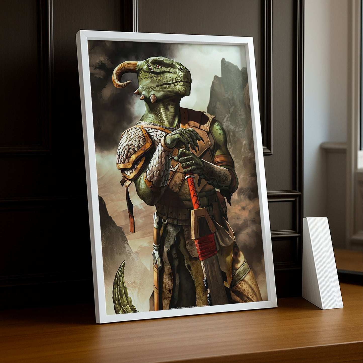 Cadre Photo Skyrim - Argonian