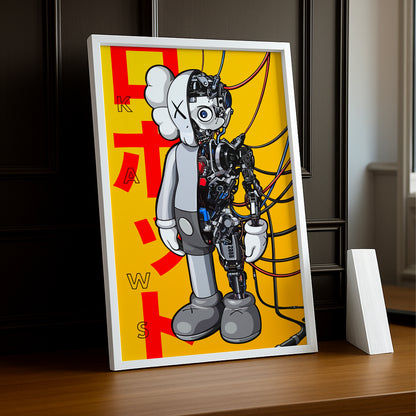 Cadre photo Kaws Robot