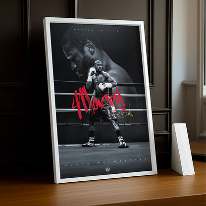 Cadre Photo Boxe - Floyd Mayweather Boxing
