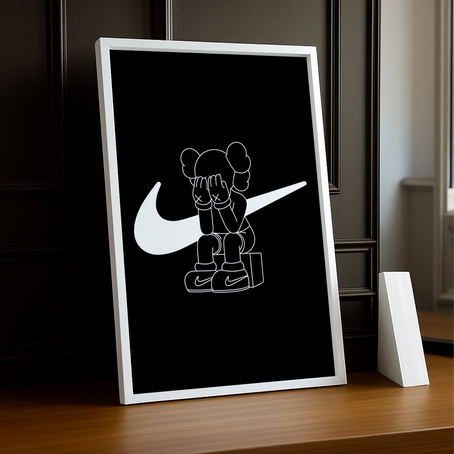 Cadre photo Kaws x Nike