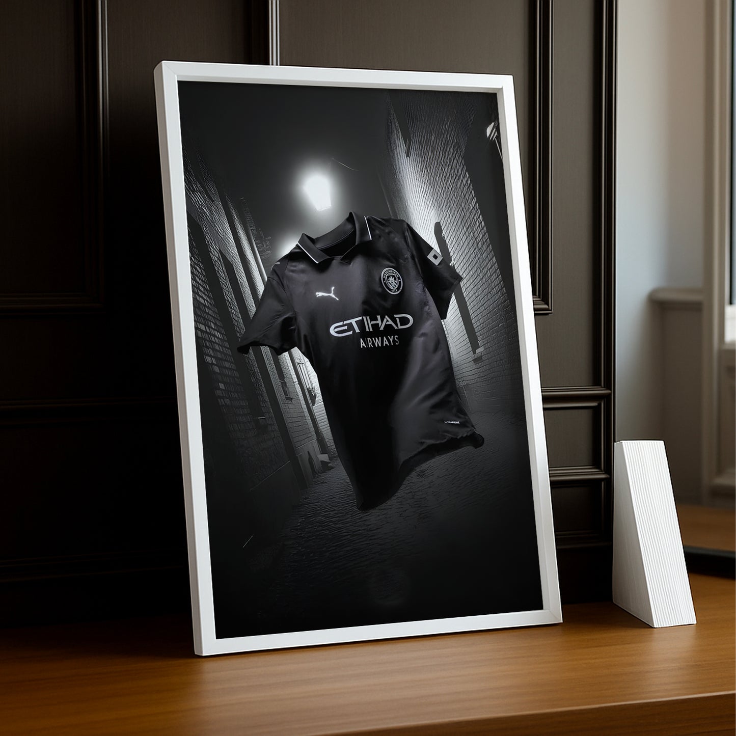 Cadre photo - Maillot Manchester City Extérieur 25-26