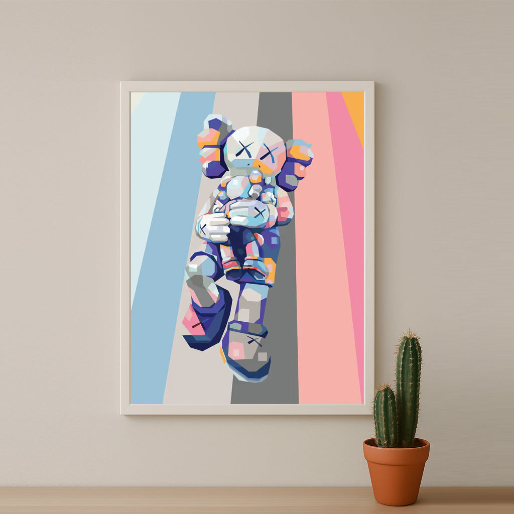 Cadre photo Kaws - 3D