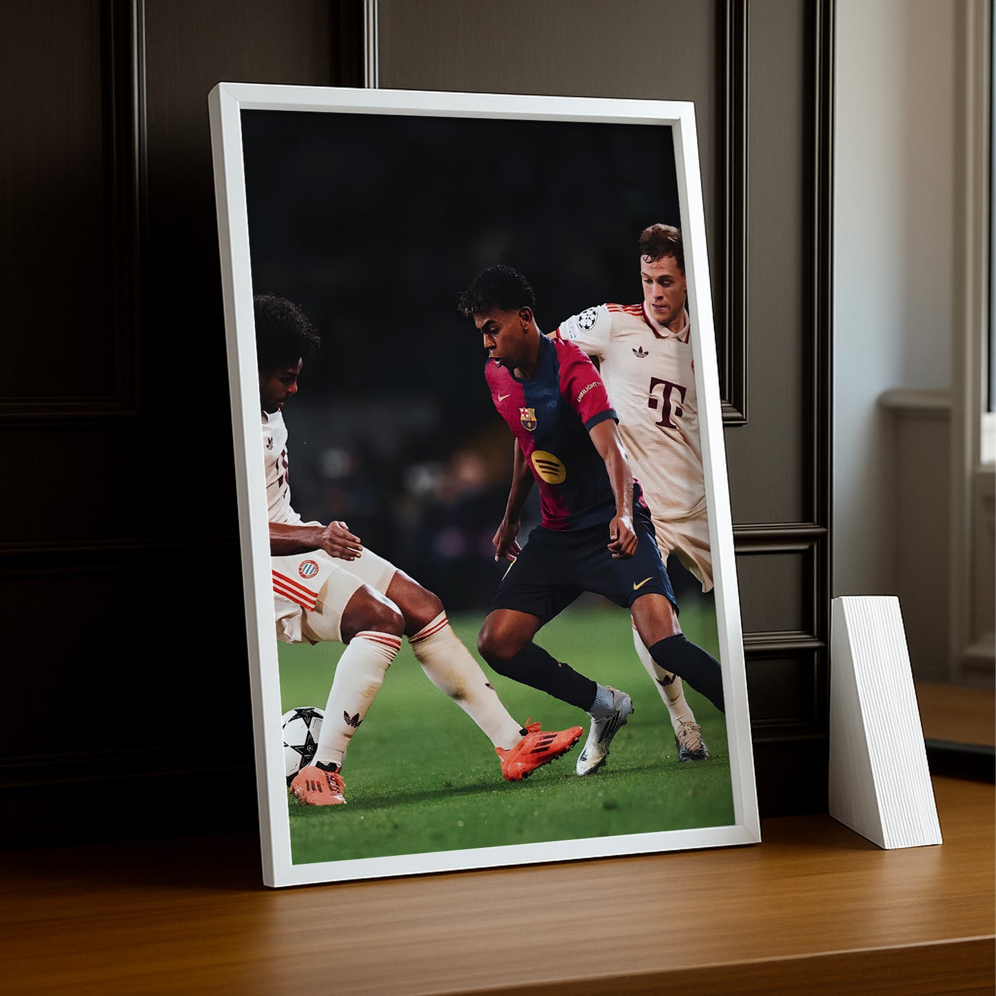 Cadre photo de Lamine Yamal vs Bayern Munich