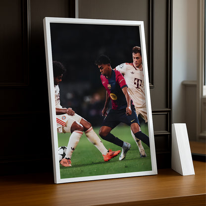 Cadre photo de Lamine Yamal vs Bayern Munich