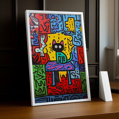 Cadre photo Keith Haring