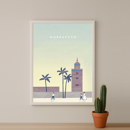 Maroc Marrakech - Poster