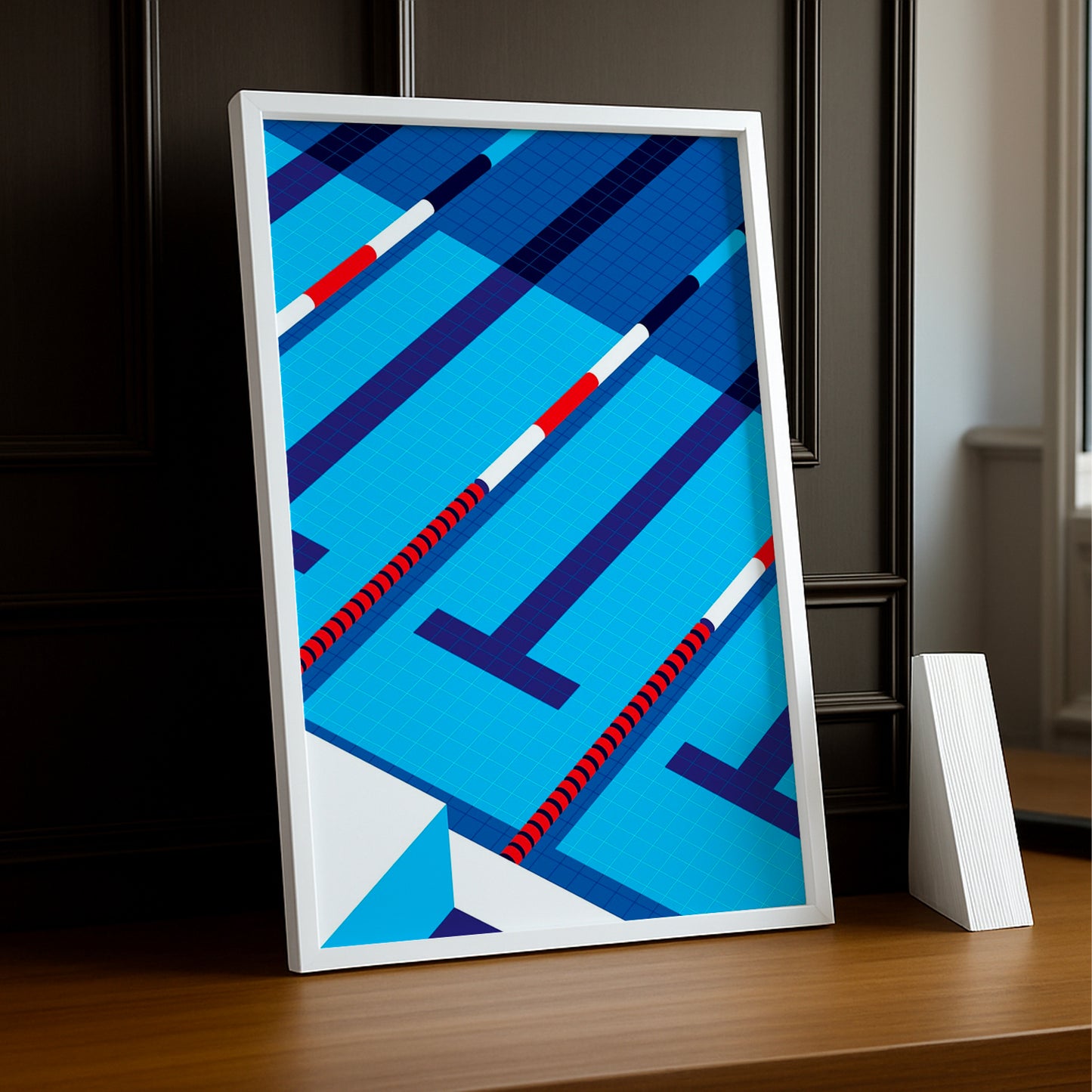 Cadre Photo Natation - Piscine