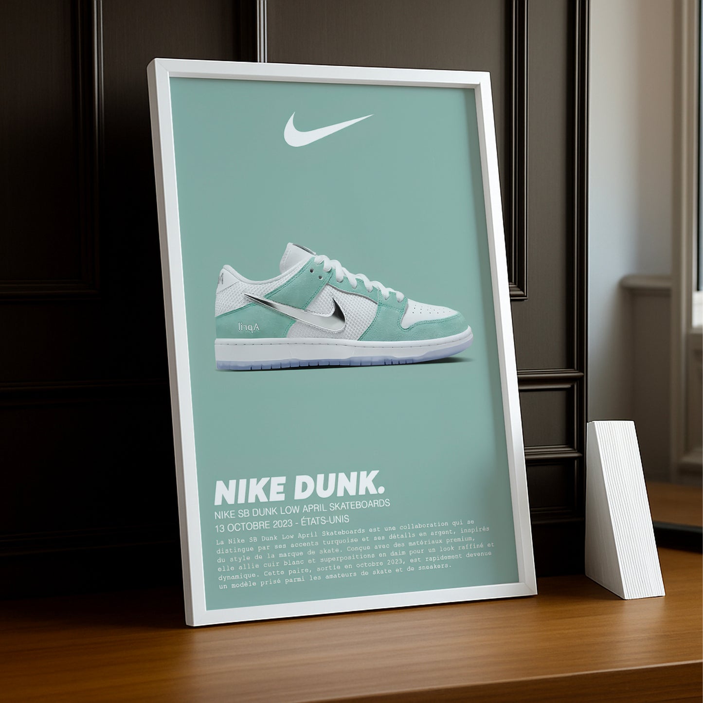 Cadre photo Nike SB Dunk Low April Skateboards