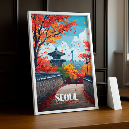 Cadre photo Seoul South Korea