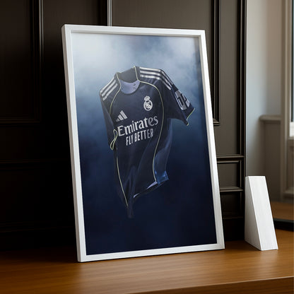 Cadre photo - Maillot Real Madrid Extérieur 25-26