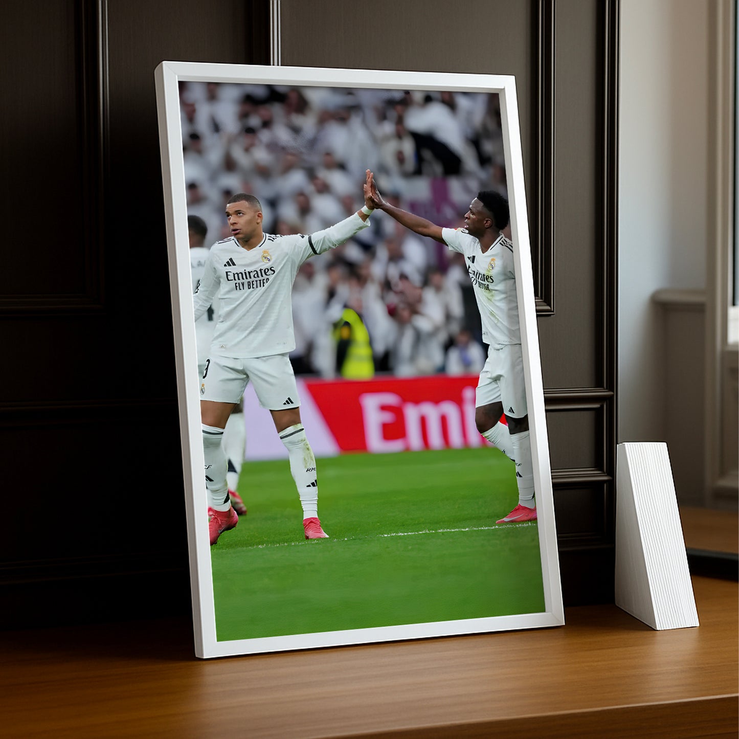 Cadre photo de Mbappé x Vinicius