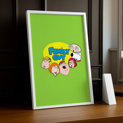 Cadre Photo Family Guy - Green