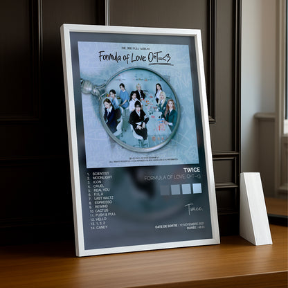 Cadre Photo K-Pop - Twice Formula Of Love