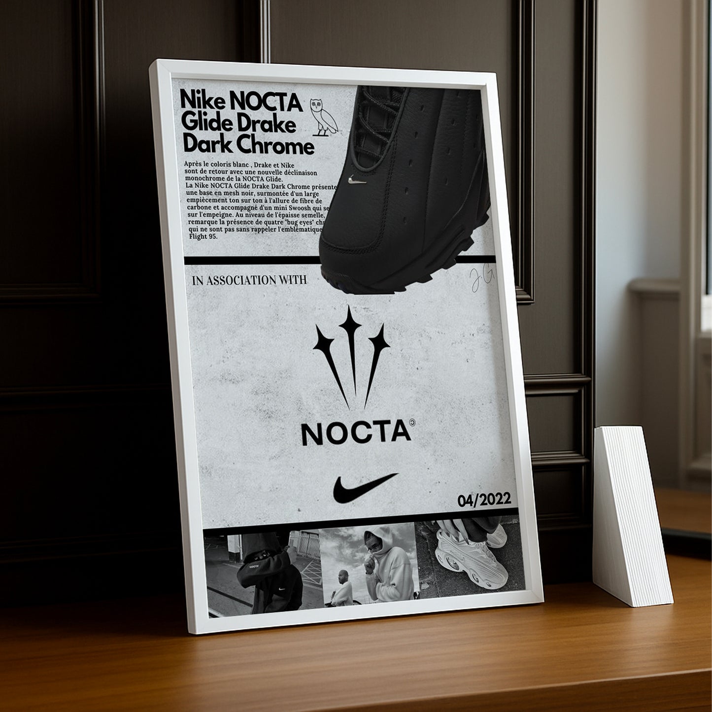 Cadre photo Nocta x Nike Glide