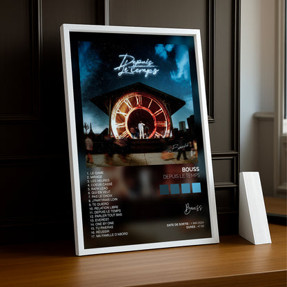 Cadre photo Album - Depuis le temps de Bouss