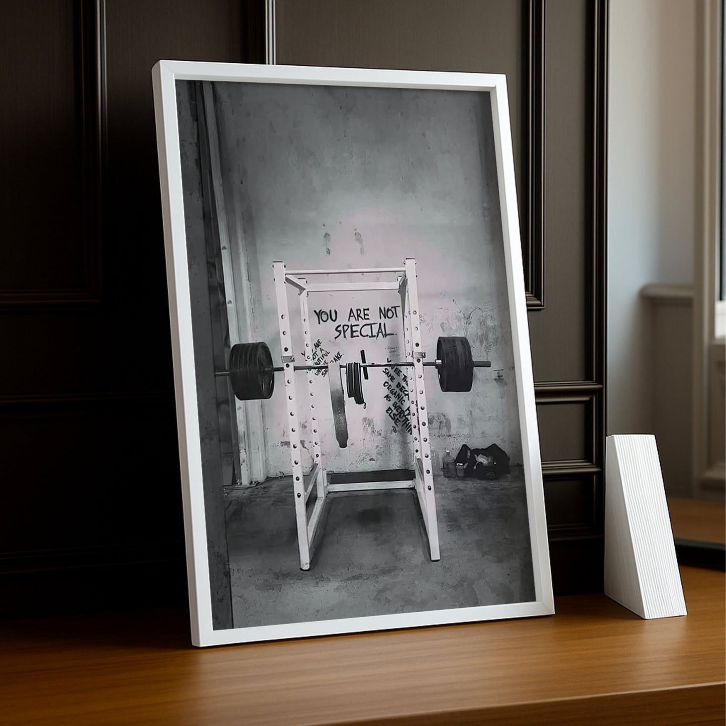 Poster Photo Musculation - You Are Not Special