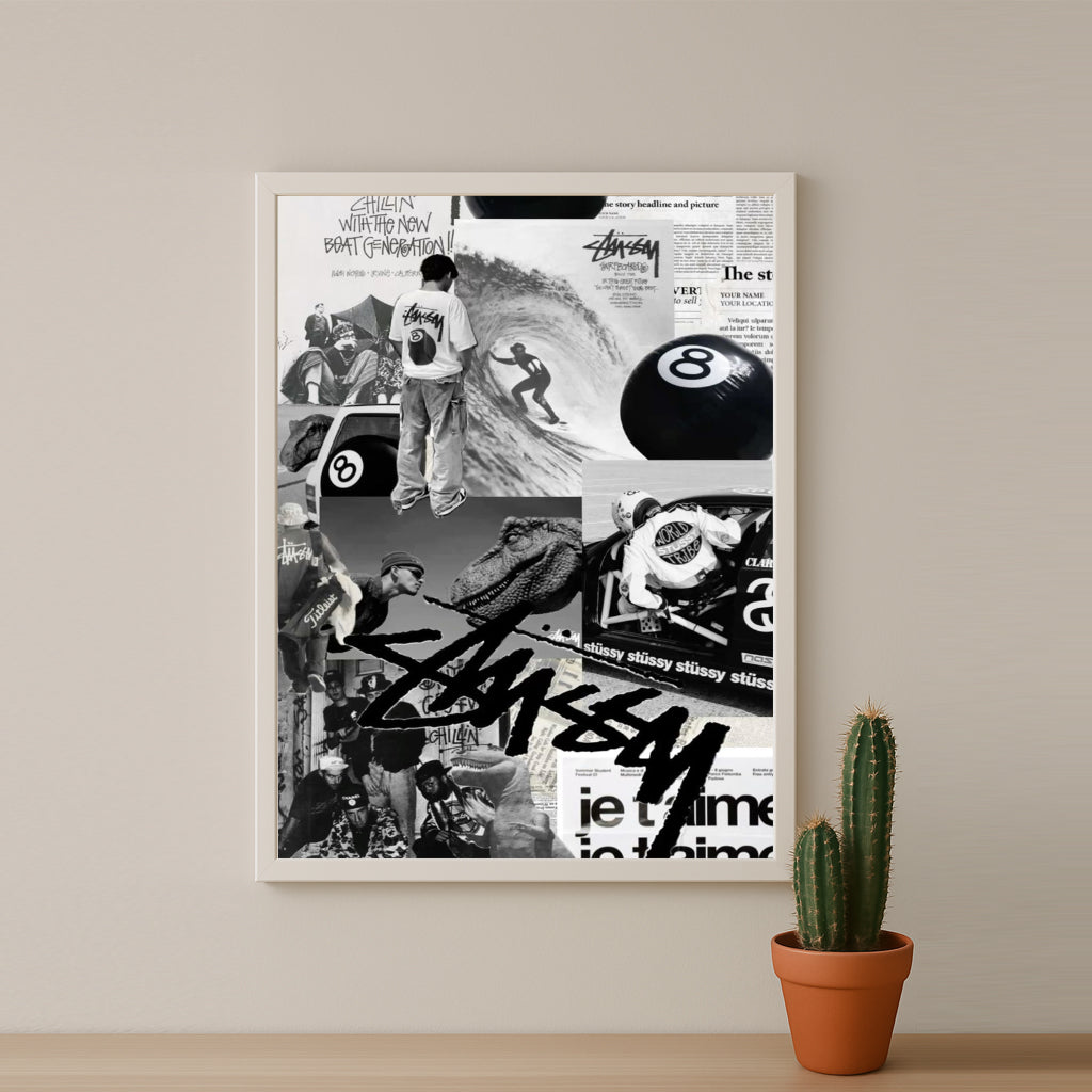 Poster Stüssy - Magazine
