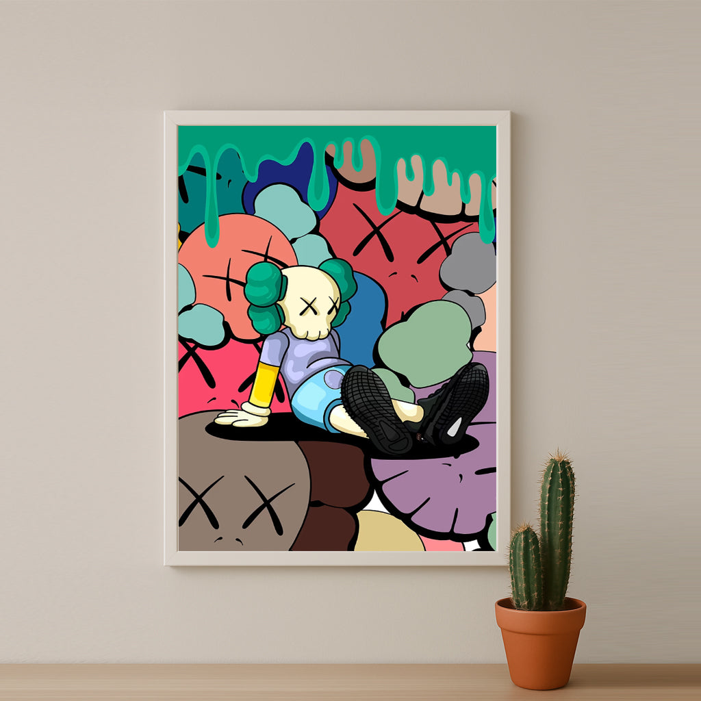 Cadre photo Kaws - Halloween
