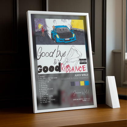 Poster Juice Wrld - Album Goodbye & Good Riddance