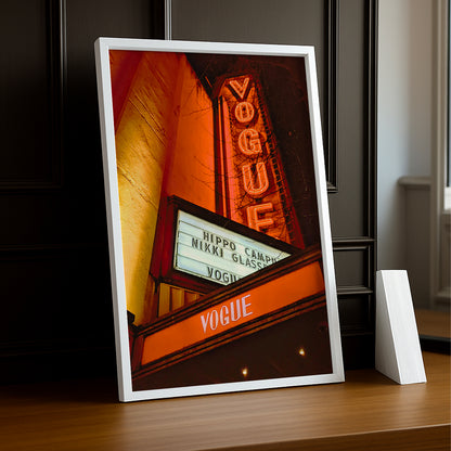 Poster Photo Vogue - Facade