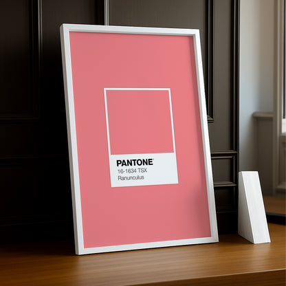 Cadre Photo Pantone Étiquette - Ranunculus