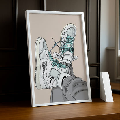 Cadre Photo Nike - Air Jordan Illustration