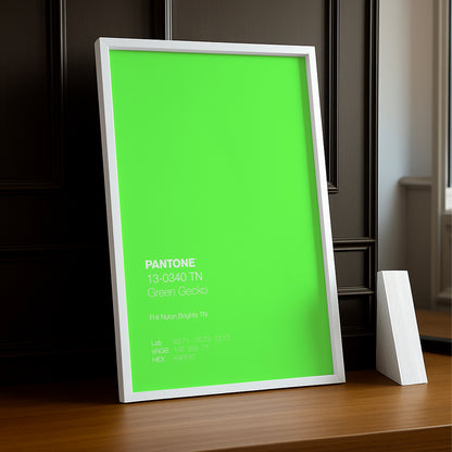 Cadre Photo Pantone - Green Gecko