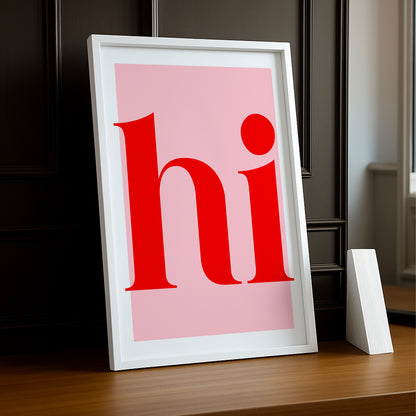 Cadre photo Citation - Hi