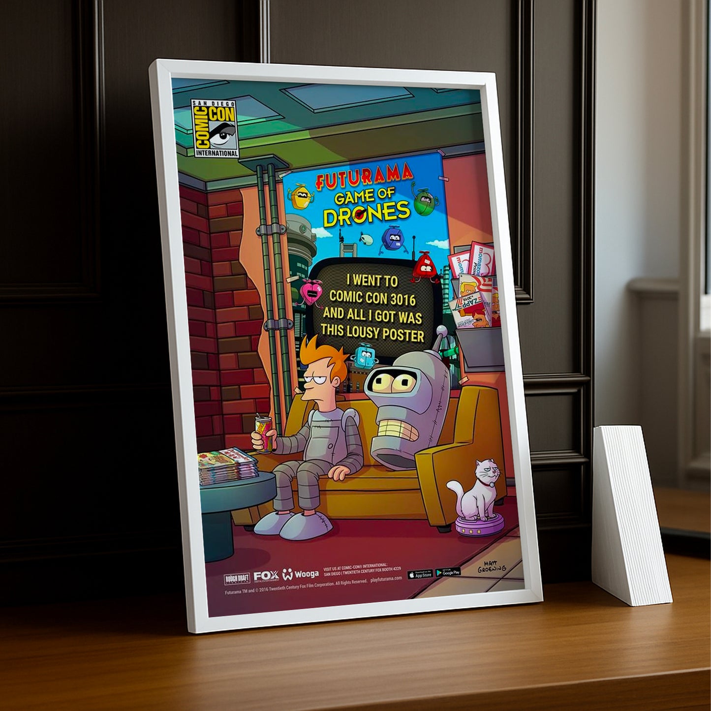 Cadre Photo Futurama - Déguisement Bender