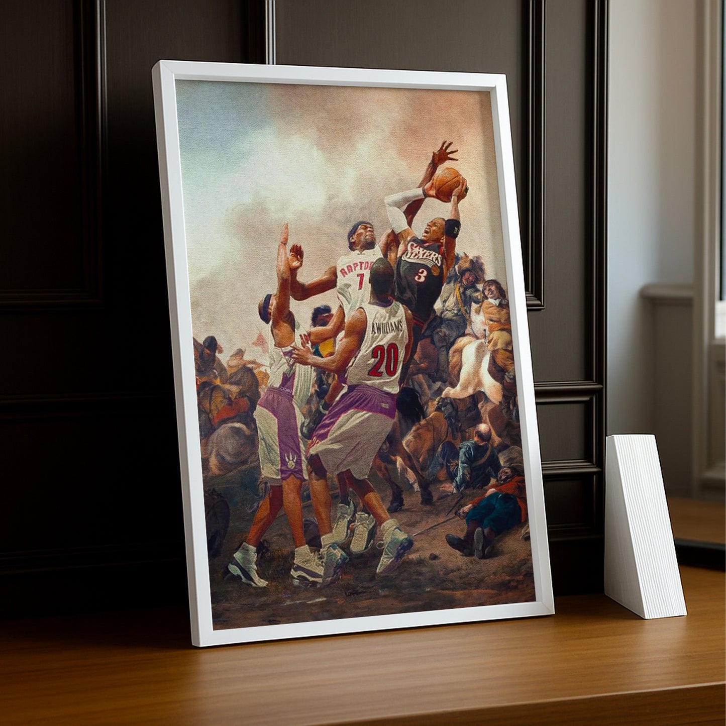 Cadre photo NBA - Art