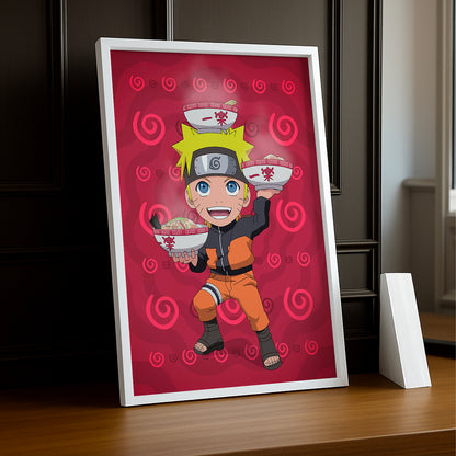Cadre Photo Naruto - Naruto Bol de Ramen
