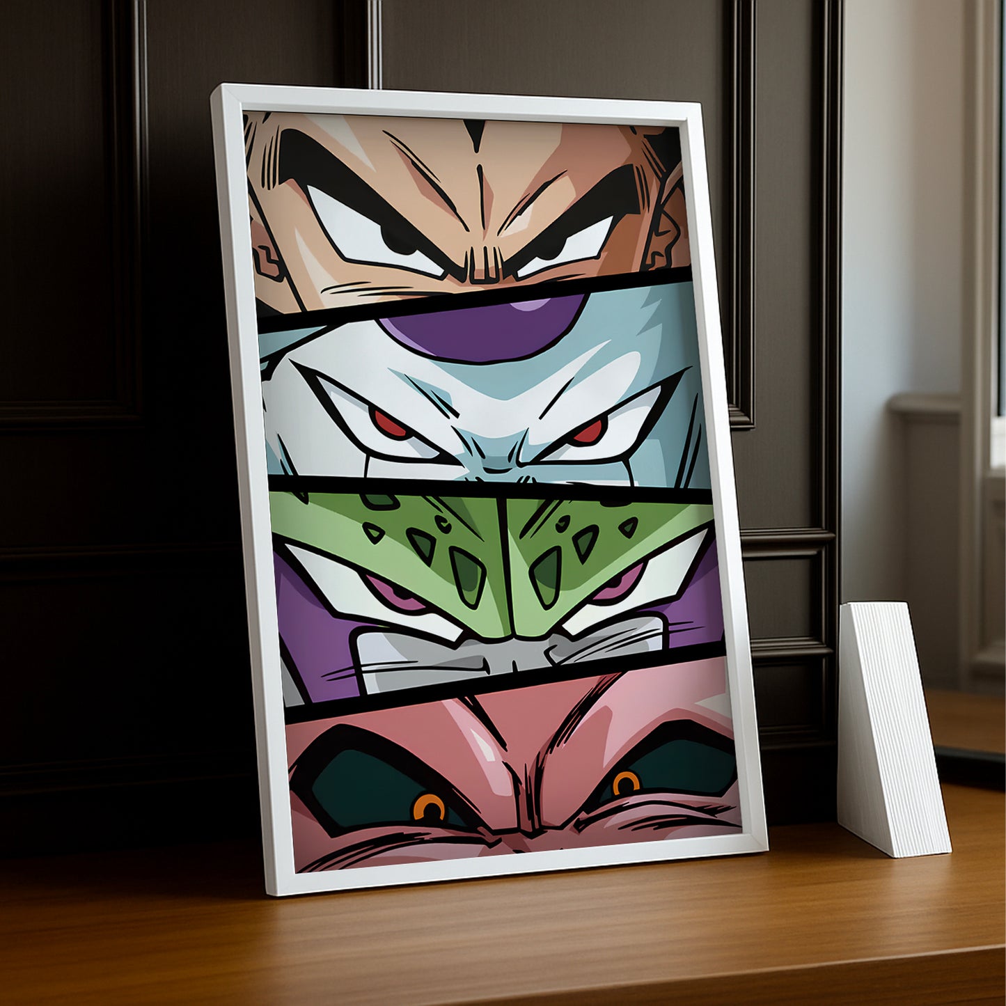Poster Dragon Ball Z - Eyes Villians DBZ