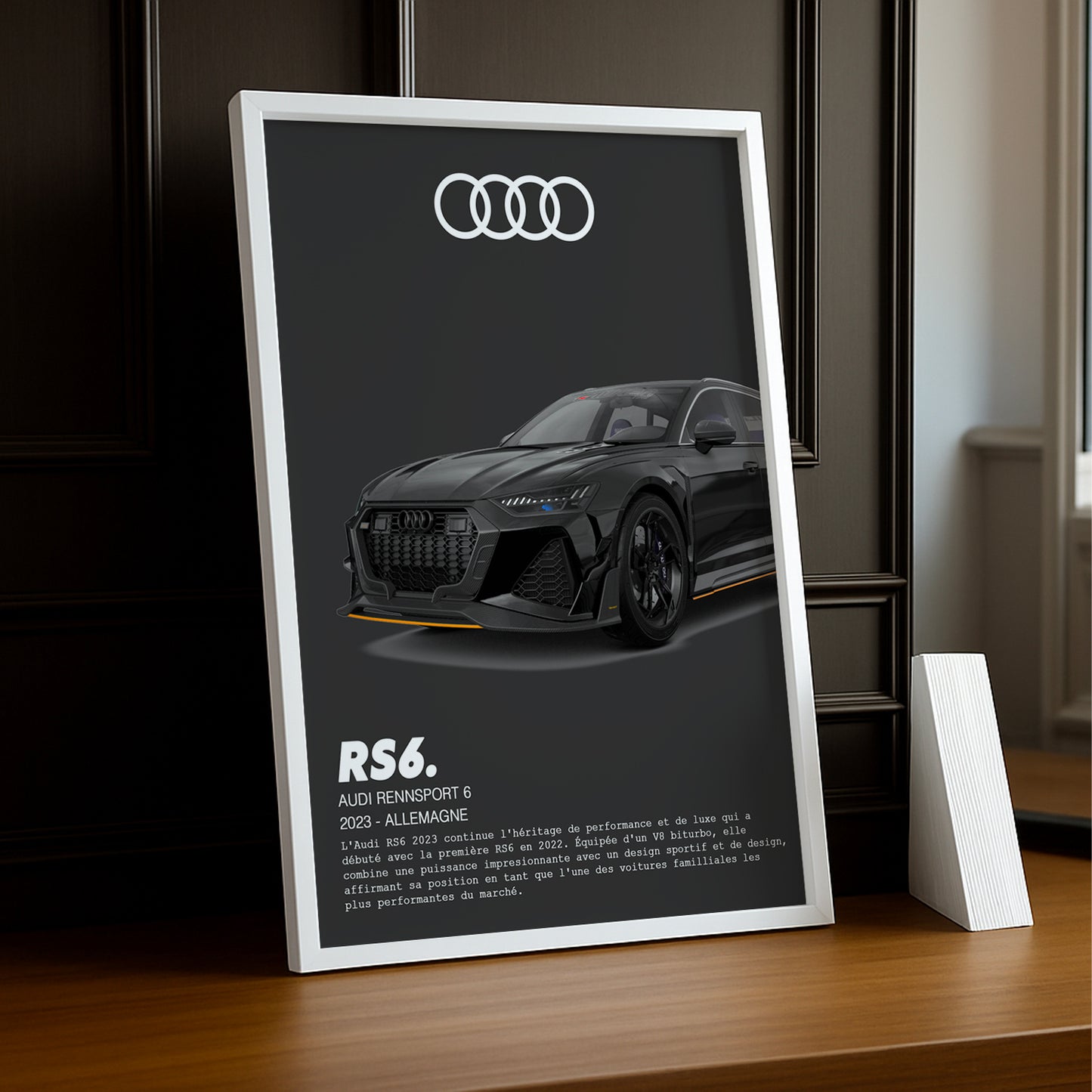 Cadre photo Audi RS6