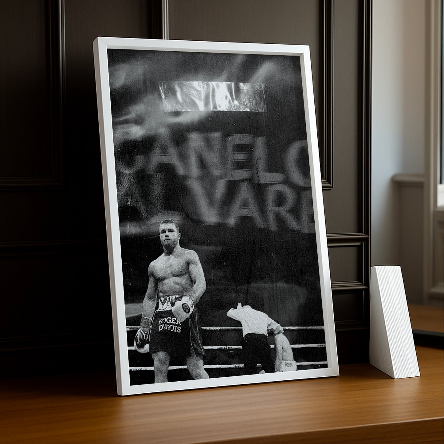 Cadre Photo Boxe - Canelo Dark