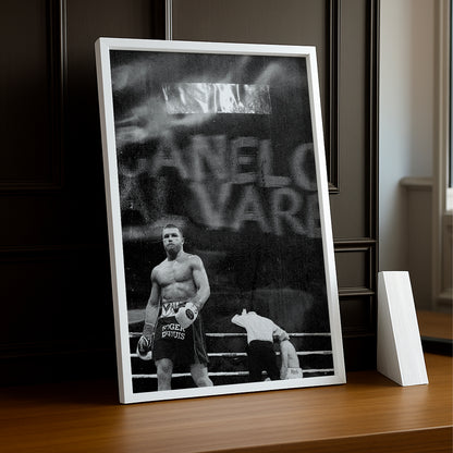 Cadre Photo Boxe - Canelo Dark