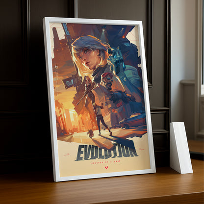 Cadre Photo Valorant - Evolution