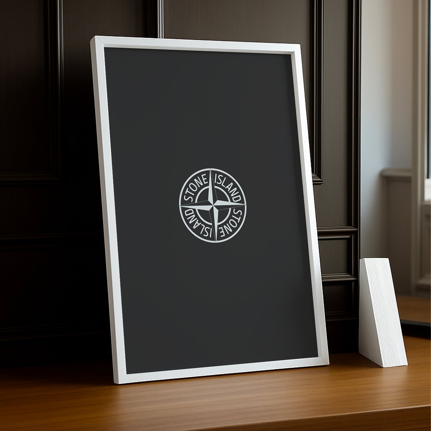 Cadre photo Stone Island badge