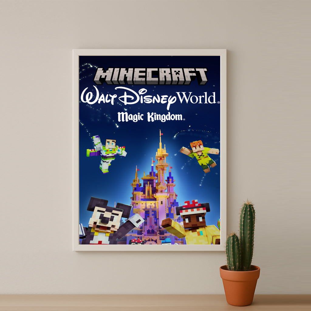 Cadre photo Minecraft - Walt Disney
