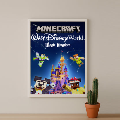 Cadre photo Minecraft - Walt Disney