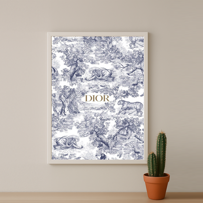 Cadre photo Dior Tapisserie