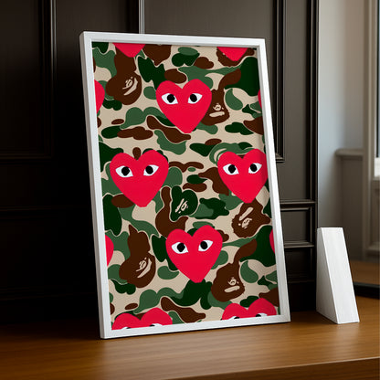 Cadre photo Comme des garçons