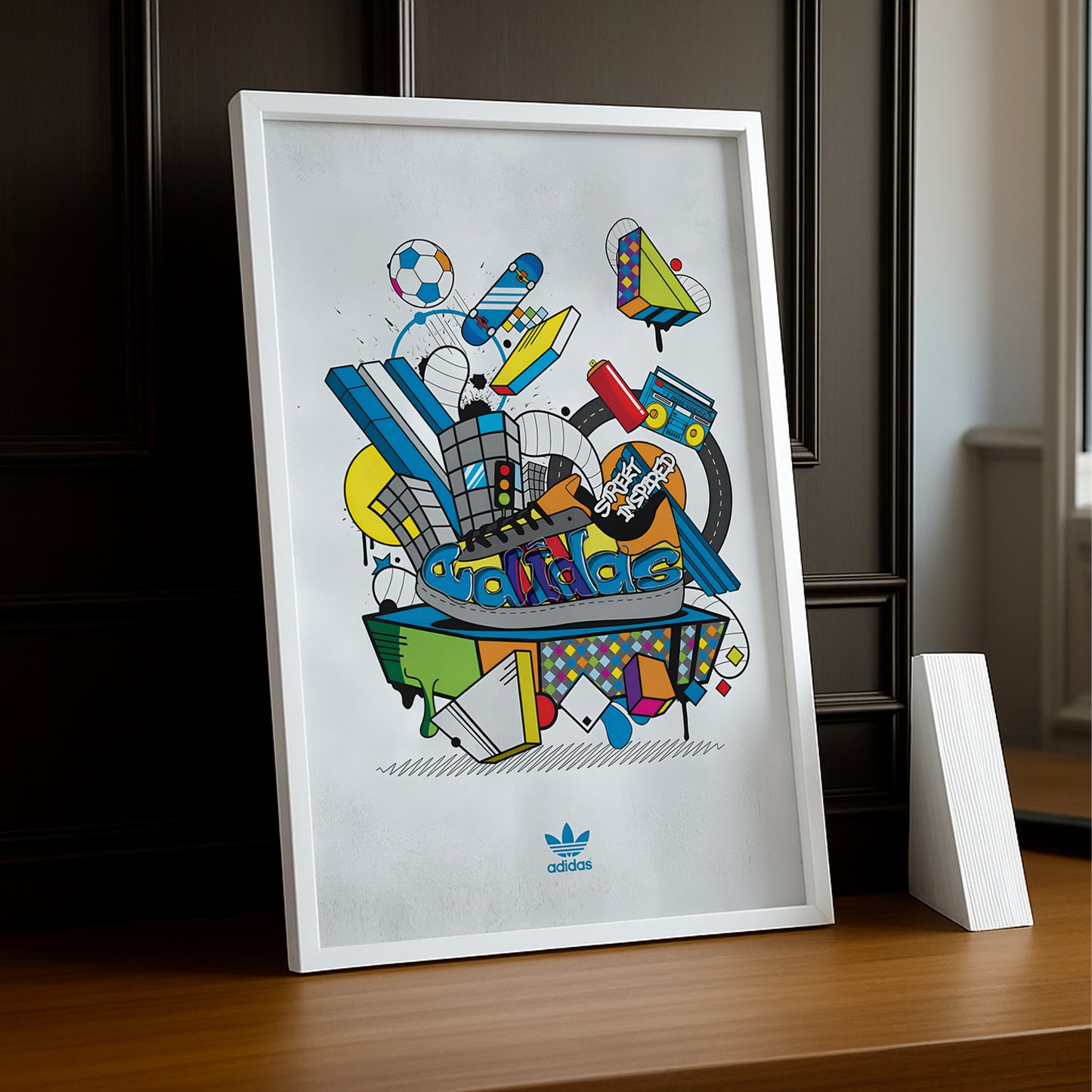 Cadre photo Adidas - Street Inspired